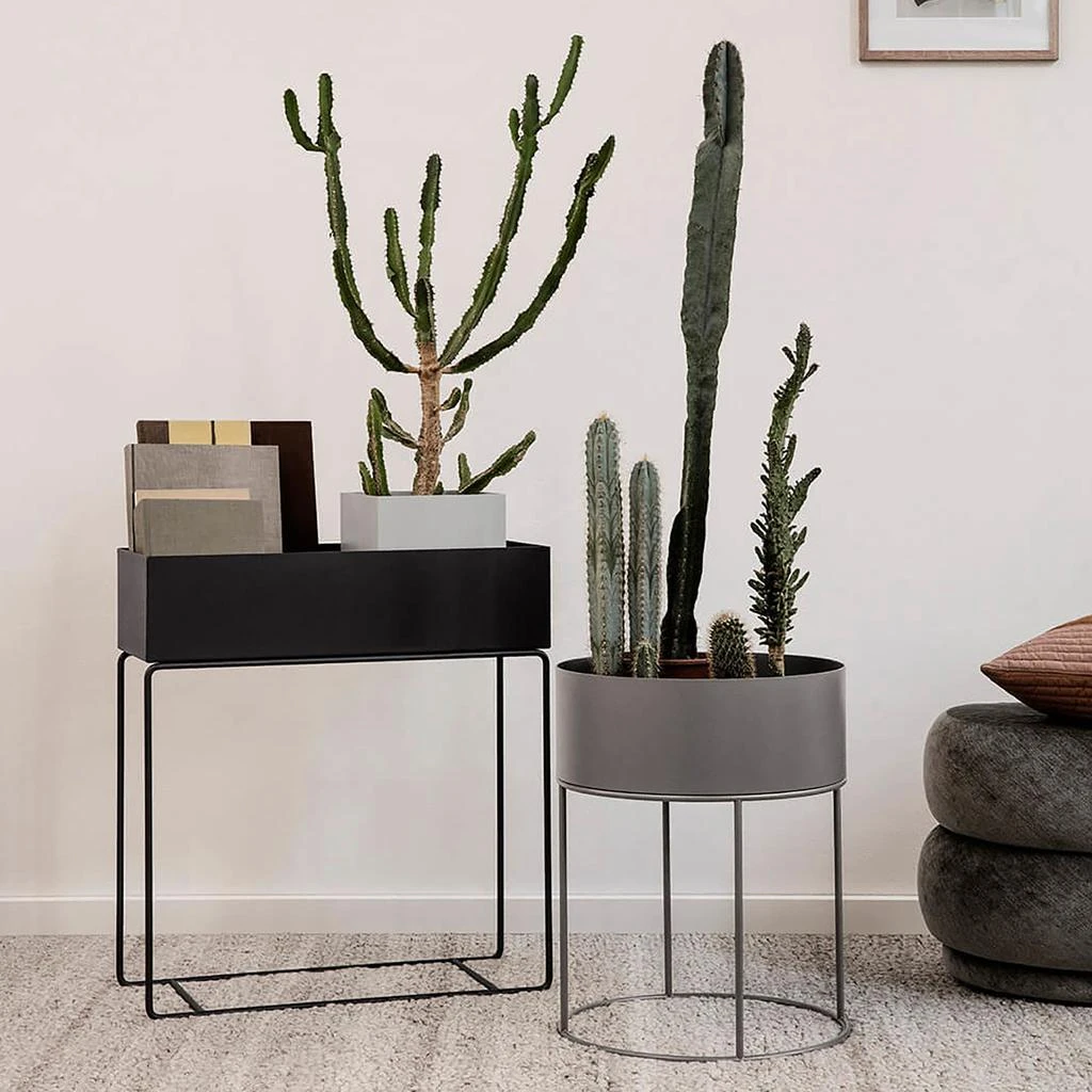 商品Ferm Living|Plant Box and Side Table - Black,价格¥1879,第3张图片详细描述