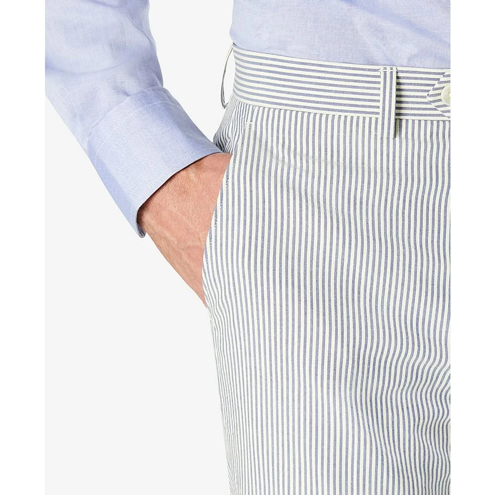 商品Ralph Lauren|Men's UltraFlex Classic-Fit Seersucker Cotton Pants,价格¥203,第4张图片详细描述