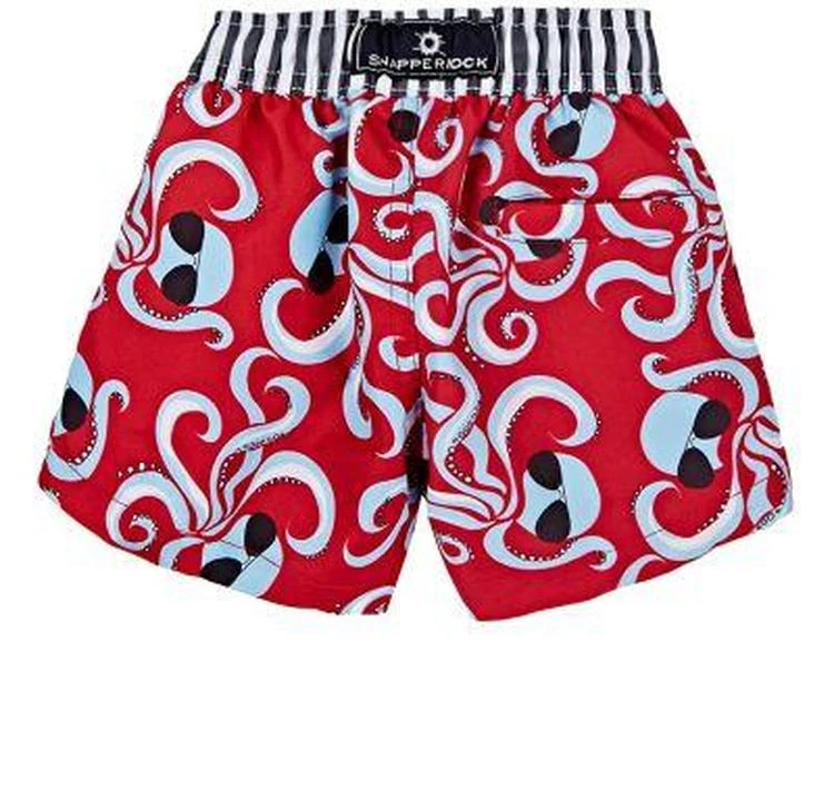 商品Snapper Rock|Octopus-Print Swim Trunks,价格¥373,第2张图片详细描述