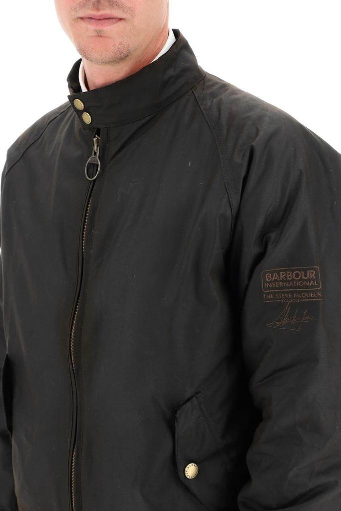 商品Barbour International|'MERCHANT' BOMBER JACKET IN COATED COTTON,价格¥2626,第7张图片详细描述