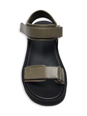 Women's Hook & Loop Leather Sport Sandals商品第4张图片规格展示