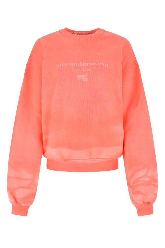 商品Alexander Wang|Alexander Wang Logo Printed Sweatshirt,价格¥1917,第1张图片