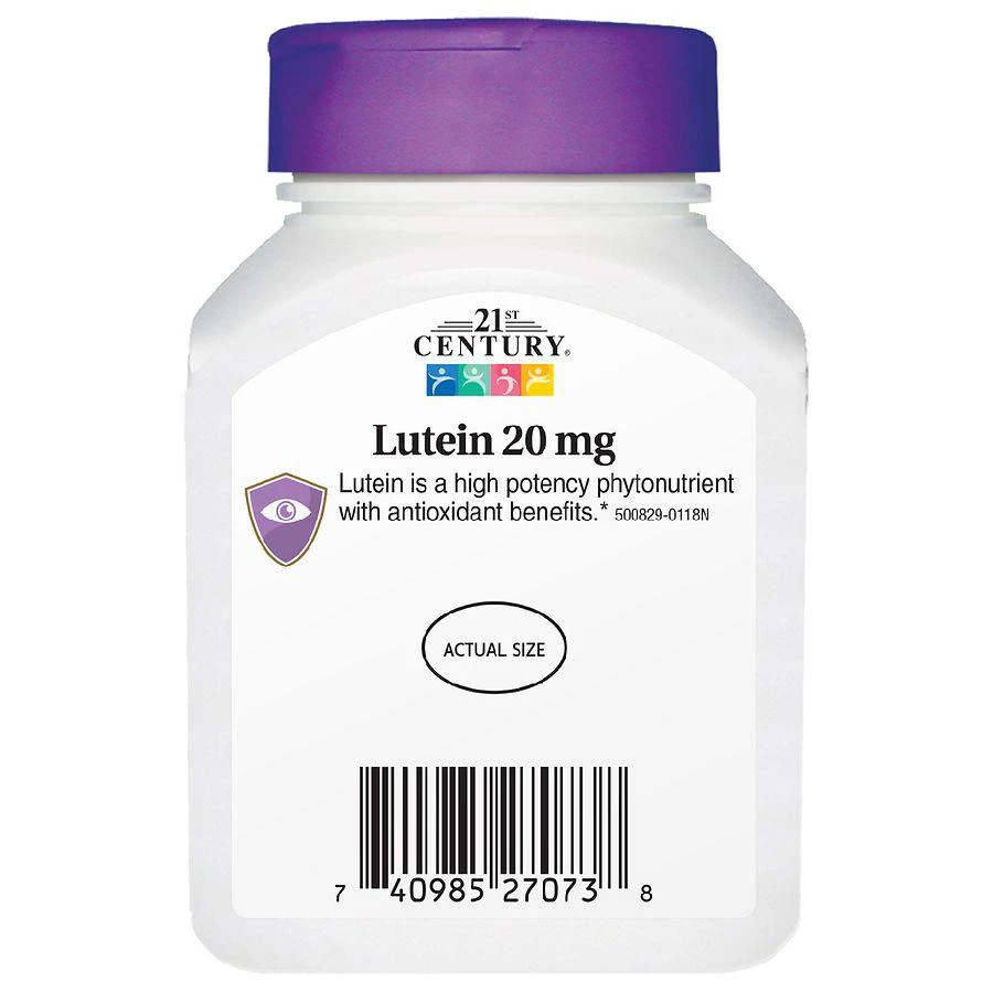 商品21st Century|Lutein 20mg Softgels,价格¥127,第2张图片详细描述