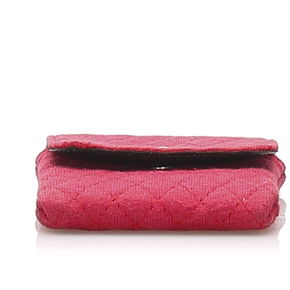 商品[二手商品] Chanel|Chanel Red Cotton CC Mini Shoulder Bag,价格¥6491,第4张图片详细描述