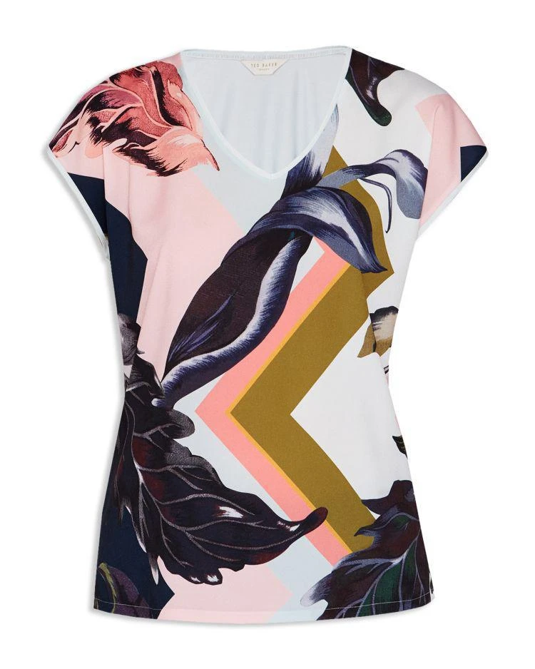 商品Ted Baker London|Erma Eden V-Neck Tee,价格¥489,第4张图片详细描述