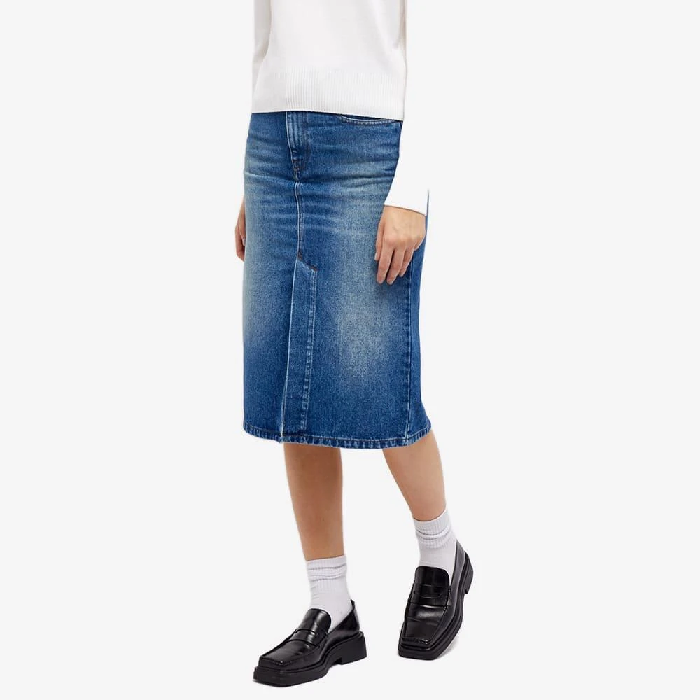 商品AMI|AMI Denim Pencil Skirt,价格¥1366,第2张图片详细描述