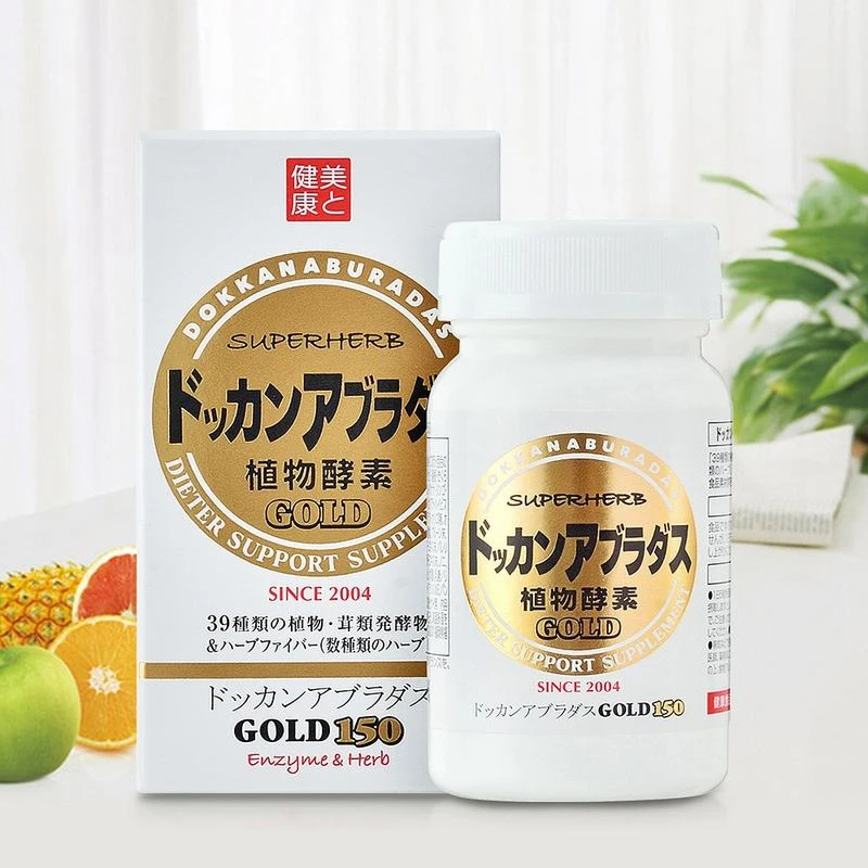日本dokkan abura酵素加强版果蔬夜间植物酵素金装150粒 商品