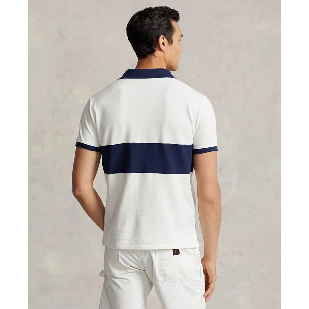 商品Ralph Lauren|Men's Custom Slim Fit Big Pony Mesh Polo Shirt,价格¥636,第2张图片详细描述