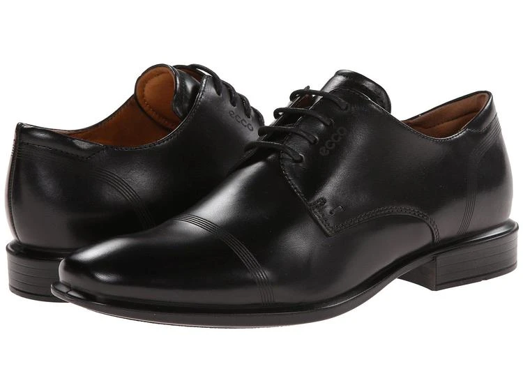 商品ECCO|Cairo Modern Cap Toe Tie,价格¥917,第1张图片