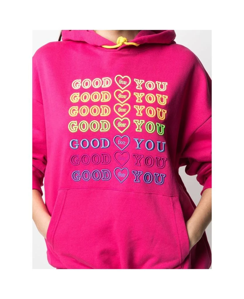 商品IRENEISGOOD|Goodfy Jersey Hoodie With Multicolor Embroidery,价格¥1953,第3张图片详细描述