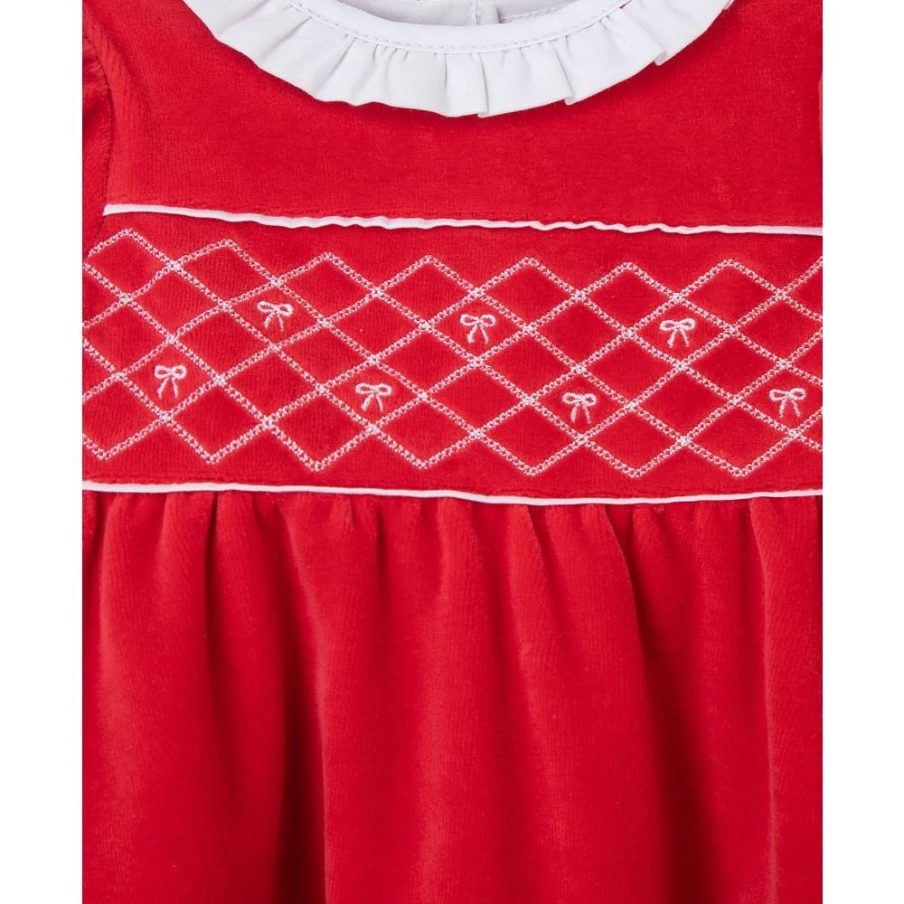 商品Little Me|Baby Girls Joyful Dress and Leggings Set,价格¥98,第4张图片详细描述