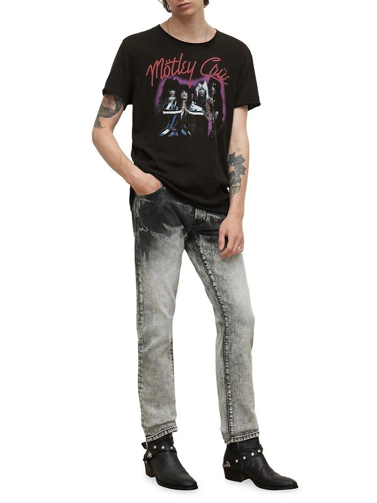 商品John Varvatos|Motley Crue Purple Cotton Tee,价格¥582,第2张图片详细描述