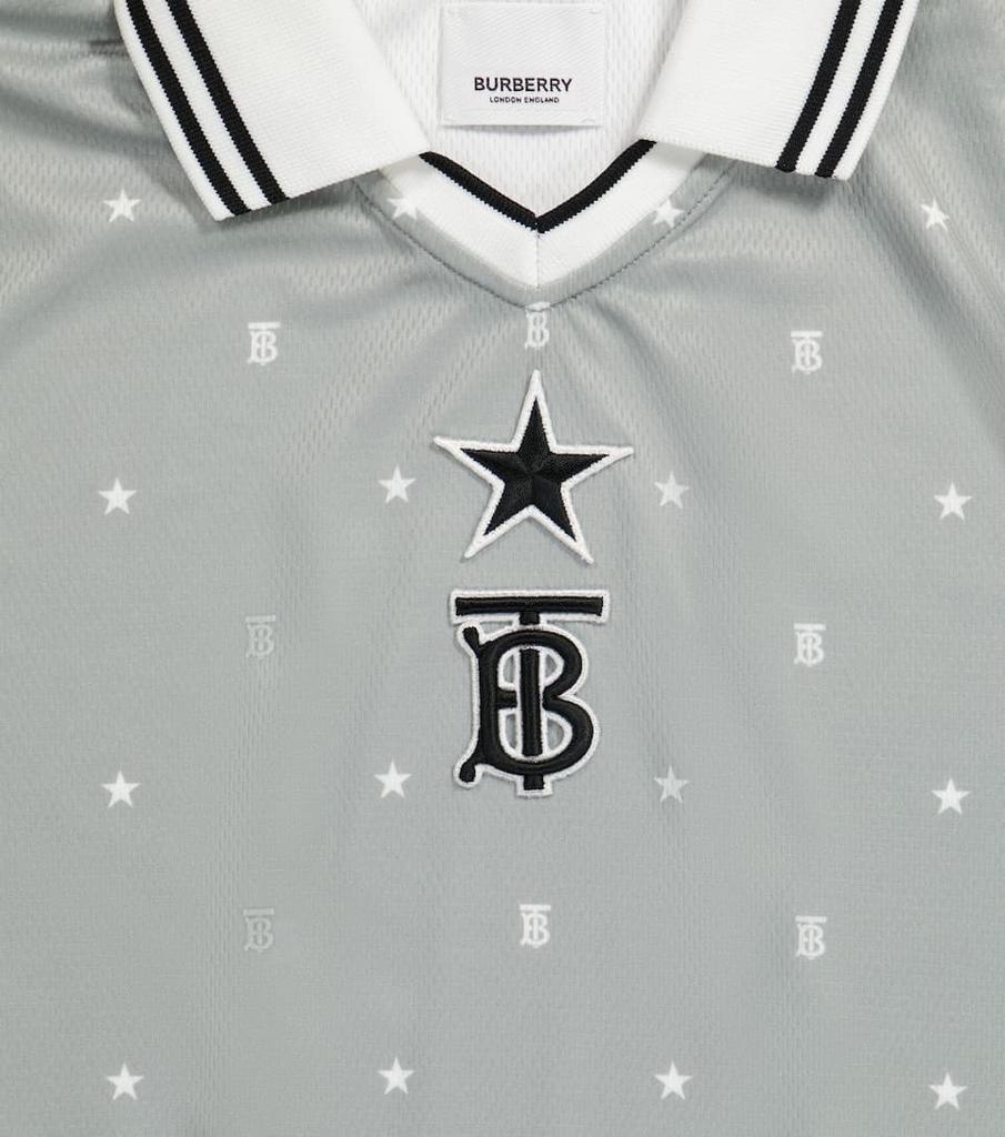 商品Burberry|Logo高科技针织Polo衫,价格¥1397,第5张图片详细描述