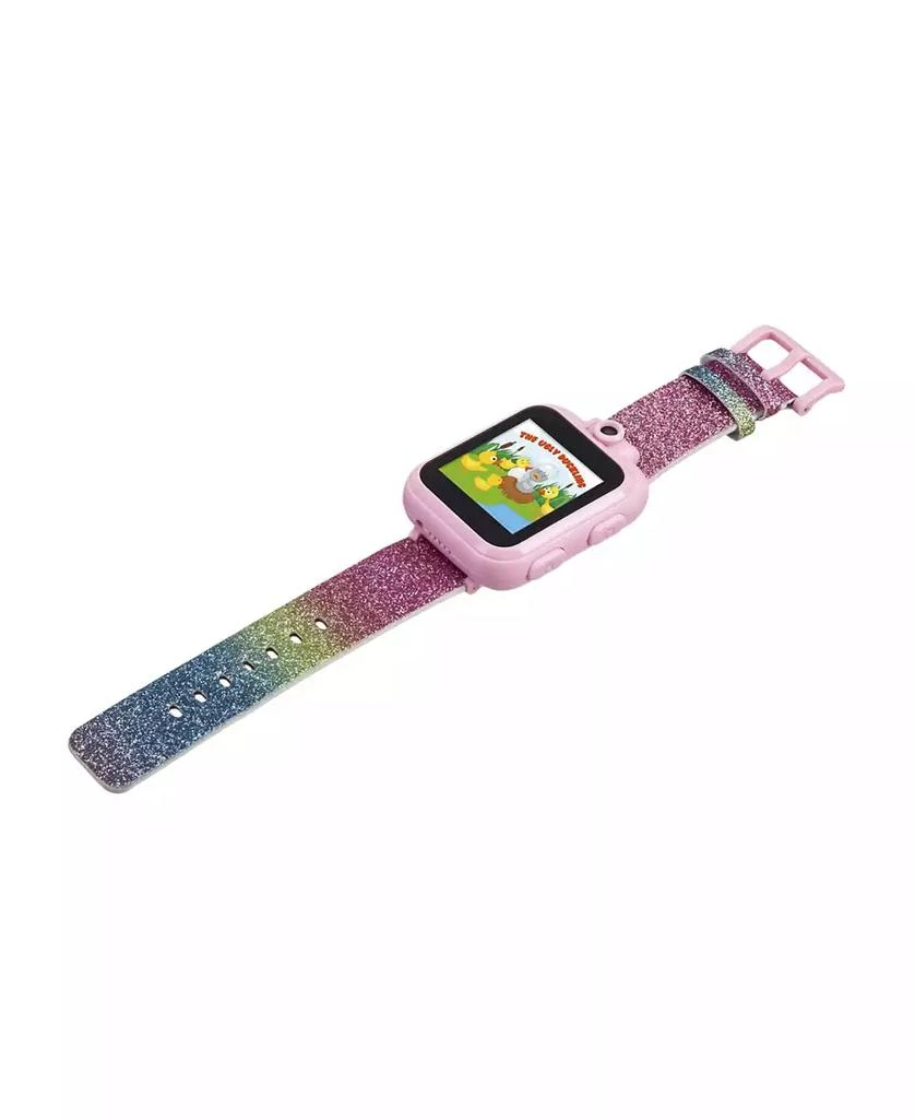 商品Playzoom|Kid's 2 Rainbow Glitter Tpu Strap Smart Watch 41mm,价格¥186,第3张图片详细描述