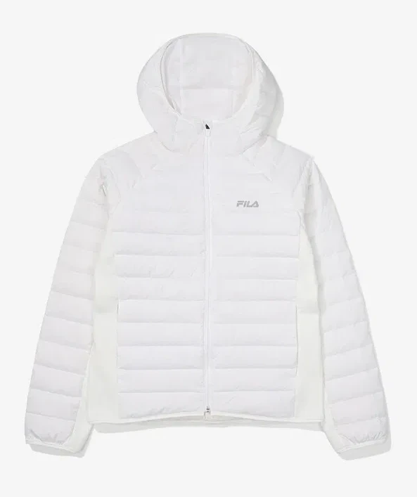 【享贝家】ZY-（预售） FILA 斐乐 纯色休闲连帽羽绒外套 女款 FS2DJF4251F 商品