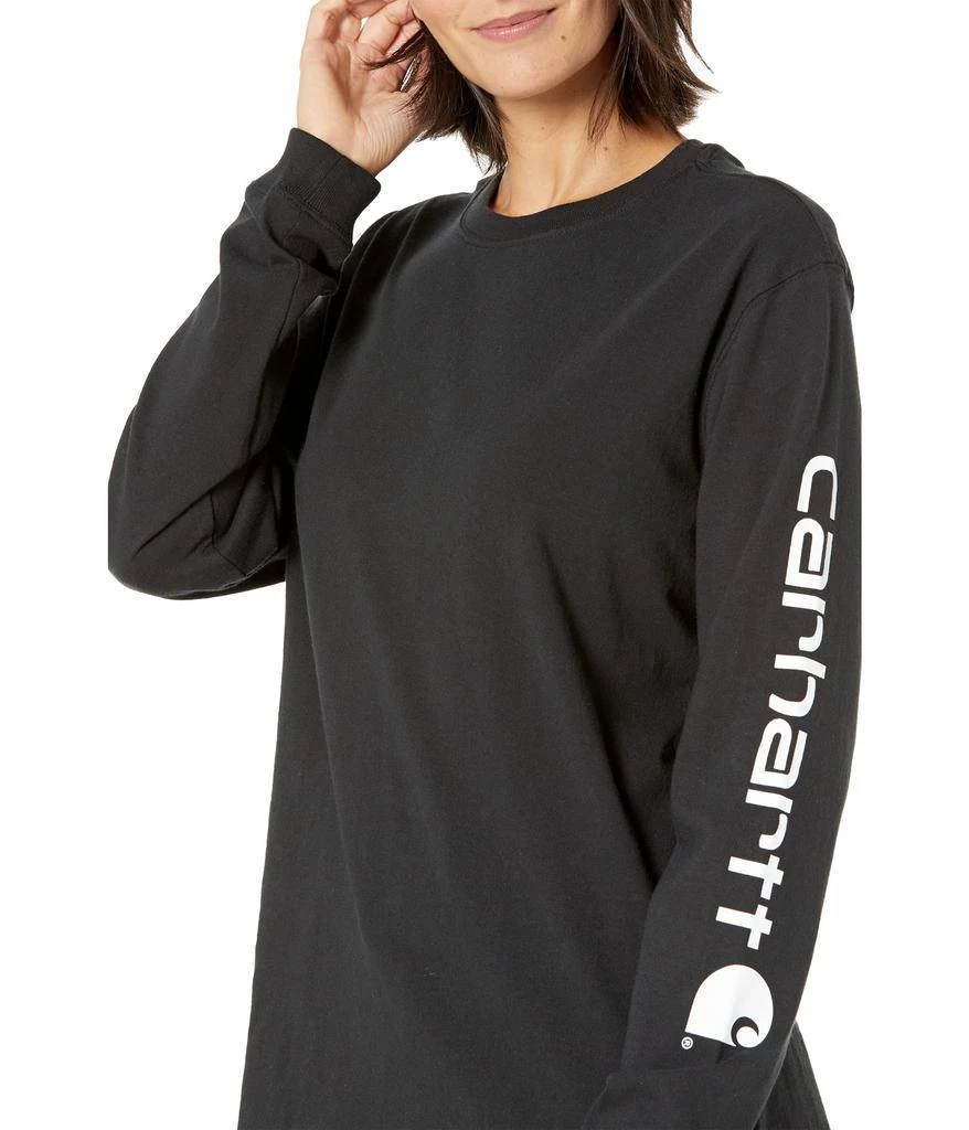 商品Carhartt|Loose Fit Heavyweight Long Sleeve Logo Sleeve T-Shirt,价格¥225,第3张图片详细描述