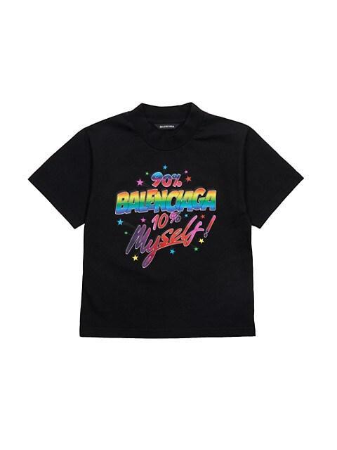 商品Balenciaga|Little Kid's & Kid's Multicolored Washed T-Shirt,价格¥1848,第1张图片