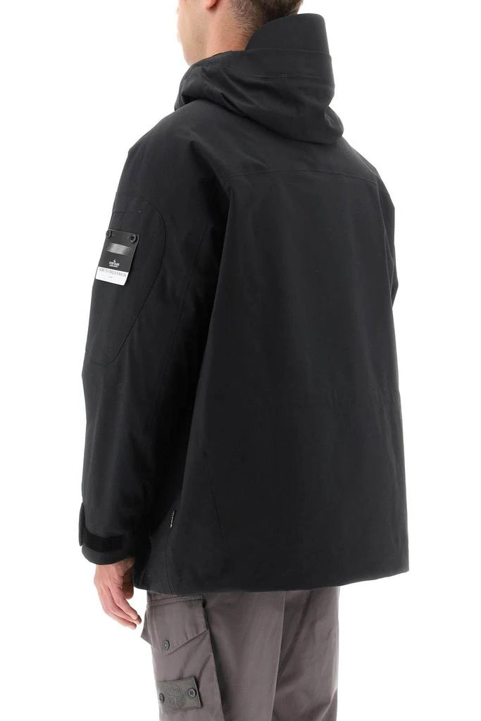 商品Stone Island|R-NYLON OPAQUE GORE-TEX PARKA WITH AUGMENT DOWN JACKET,价格¥8749,第4张图片详细描述