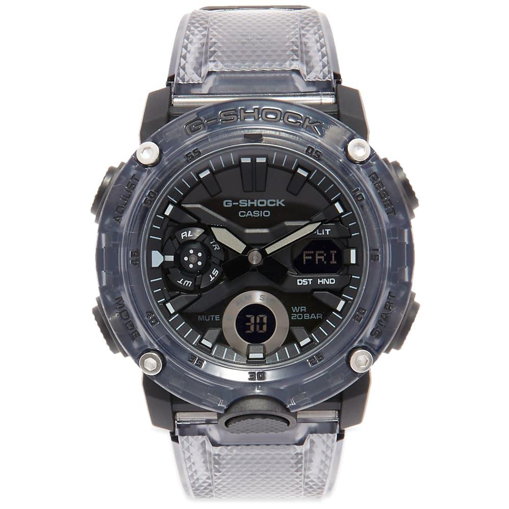 Casio G-Shock GA-2000 Transparent Watch商品第1张图片规格展示