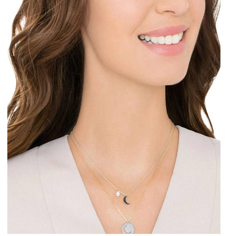 商品Swarovski|香港直邮Swarovski施华洛世奇女士玫瑰金颈链时尚轻奢5272242,价格¥991,第5张图片详细描述