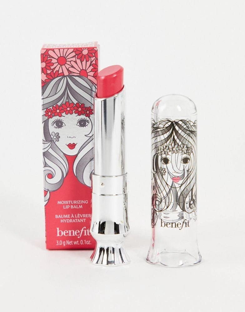 商品Benefit Cosmetics|Benefit California Kissin Moisturising Lip Balm - Pink Rose,价格¥198,第1张图片