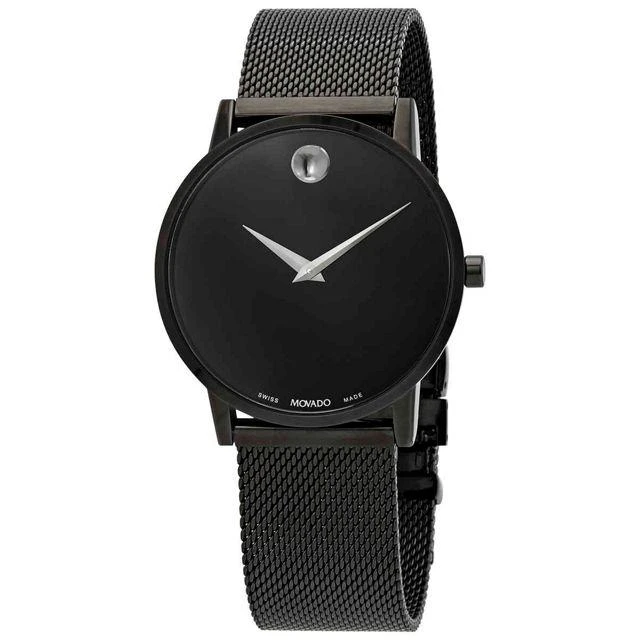 商品Movado|Movado Classic 40 mm Black Dial Watch 0607395,价格¥5406,第1张图片