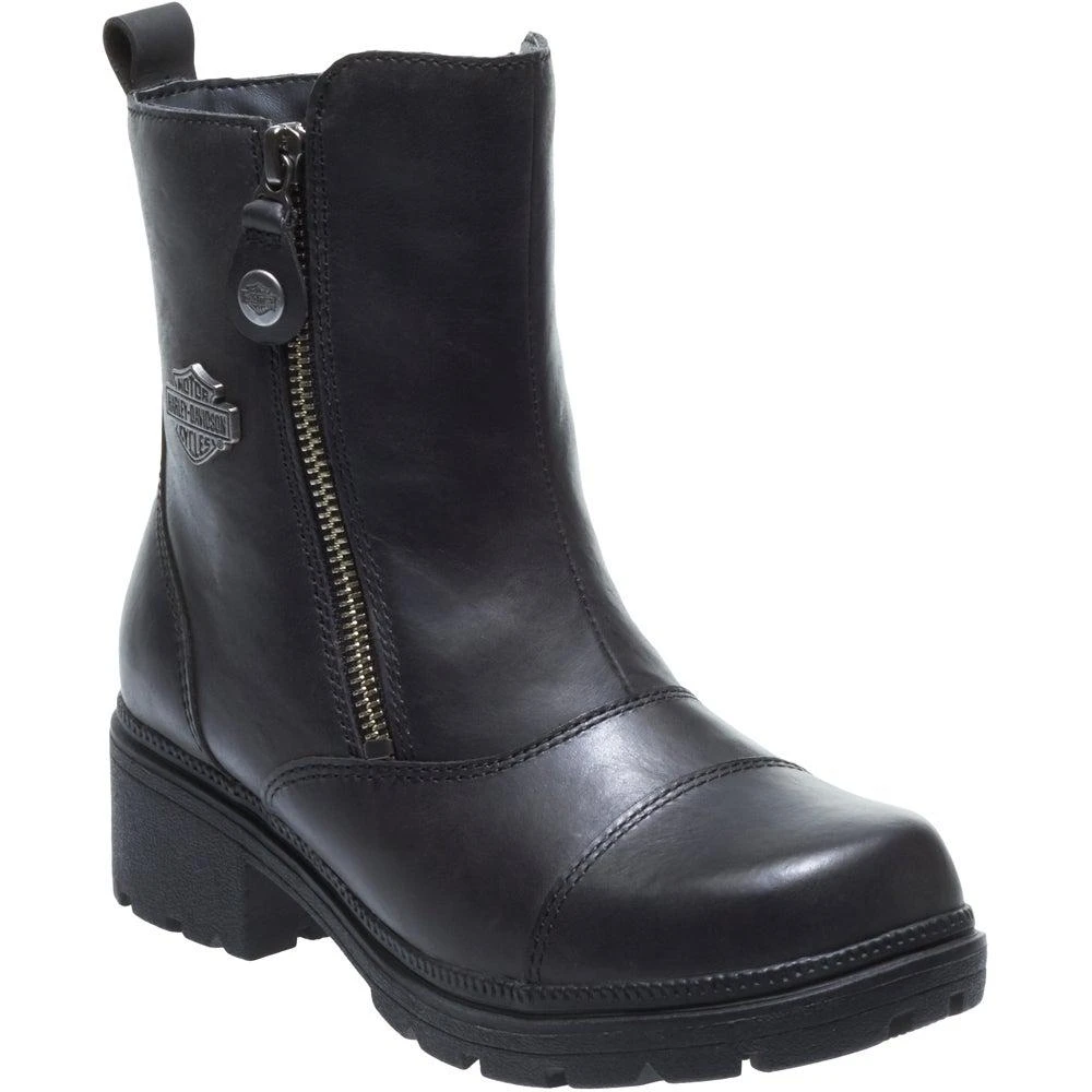 商品Harley Davidson|Amherst Round Toe Motorcycle Booties,价格¥811,第2张图片详细描述