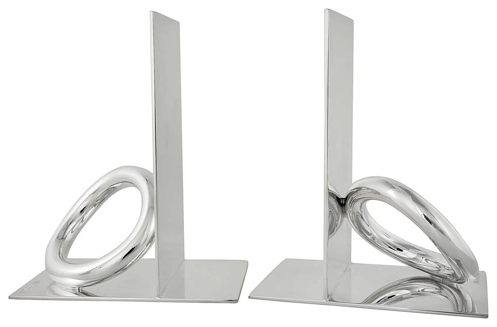 商品Christofle|Vertigo Silver-Plated Bookends 4250500,价格¥3207,第1张图片