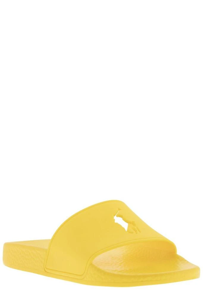 商品Ralph Lauren|Polo Ralph Lauren Pony Carved Slip-On Slides,价格¥866,第2张图片详细描述