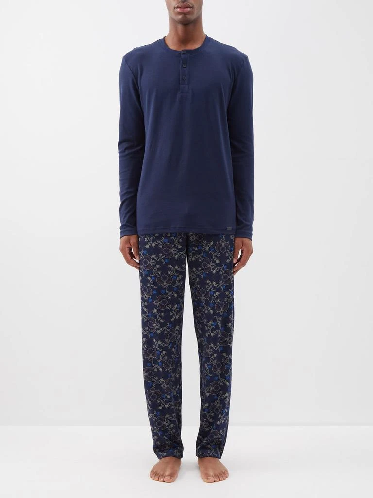 商品Hanro|Printed-cotton pyjamas,价格¥827,第1张图片