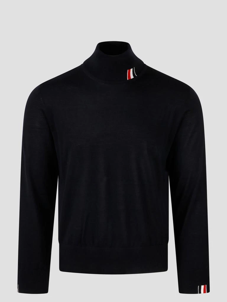 商品Thom Browne|Rwb stripe intarsia turtleneck pullover,价格¥7689,第1张图片