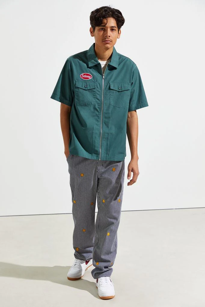 Stussy Garage Short Sleeve Zip-Up Shirt 商品