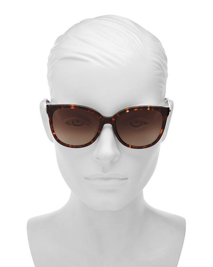 商品Kate Spade|Women's Britton Polarized Square Sunglasses, 55mm,价格¥1191,第4张图片详细描述