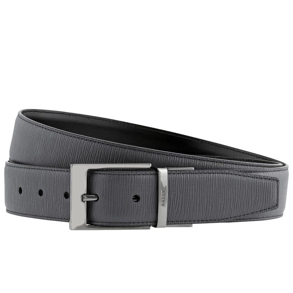 商品Bally|Bally Mens Seret Grey Belt, Brand Size 110 CM,价格¥798,第1张图片