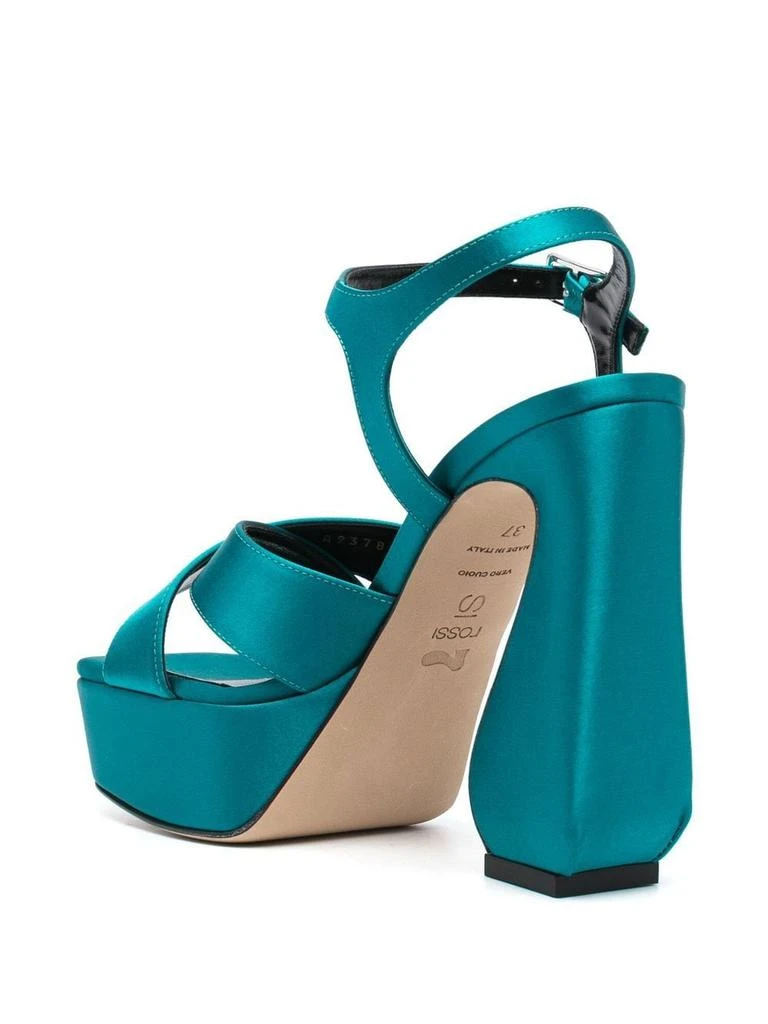 商品Si Rossi|SI ROSSI - Crepe Satin Heel Sandals,价格¥2432,第3张图片详细描述