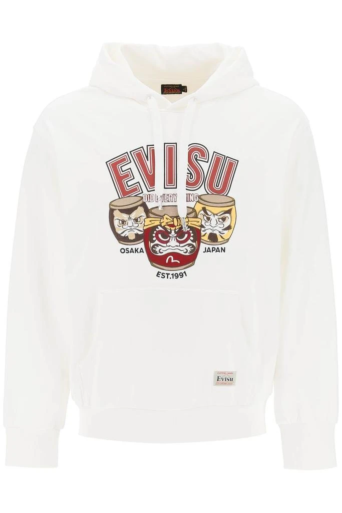 商品Evisu|Hoodie With Embroidery And Print,价格¥1463,第1张图片