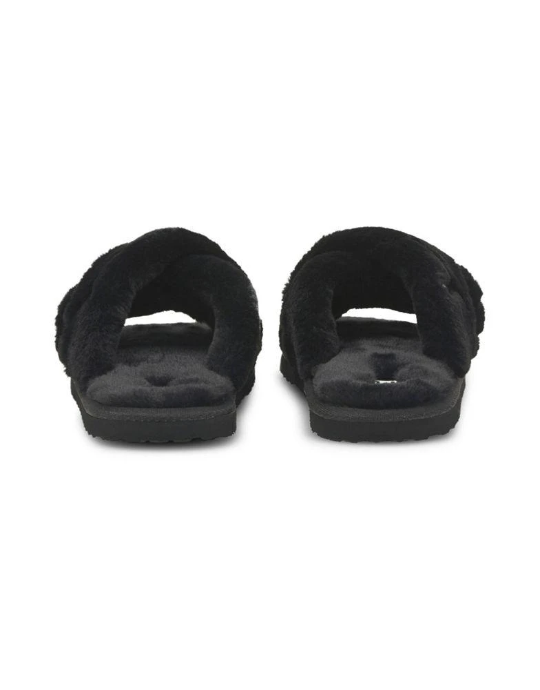 商品Puma|Puma fluff slippers in black,价格¥252,第2张图片详细描述