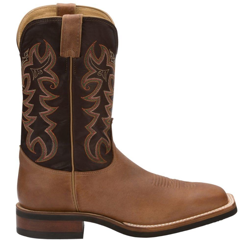 商品Justin Boots|Calimero Square Toe Cowboy Boots,价格¥1490,第1张图片