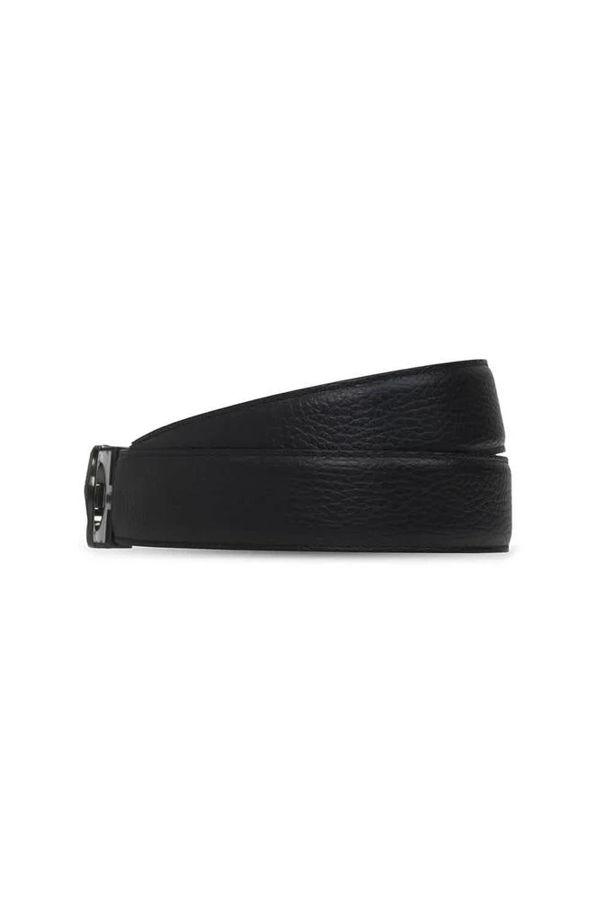 商品Salvatore Ferragamo|Men's Black Reversible Gancini Buckle Belt,价格¥1999,第2张图片详细描述