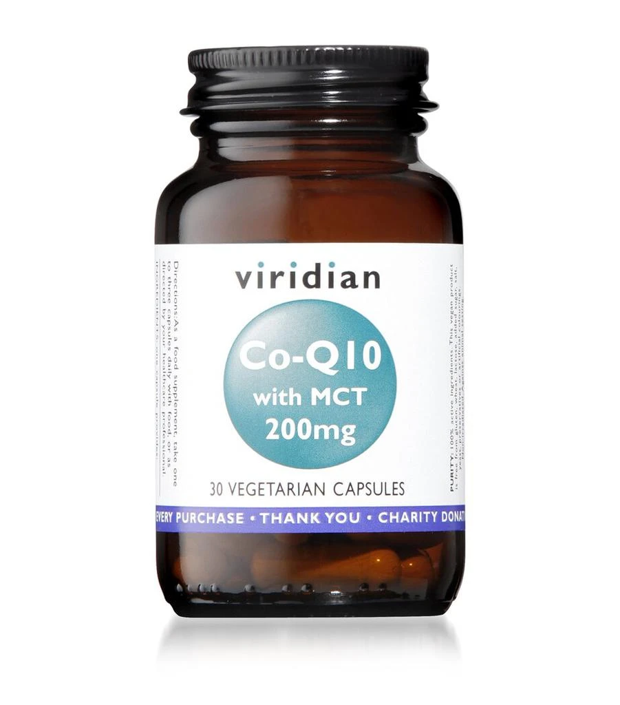 商品Viridian|Co-Enzyme Q10 With Mct 200Mg (30 Capsules),价格¥461,第1张图片