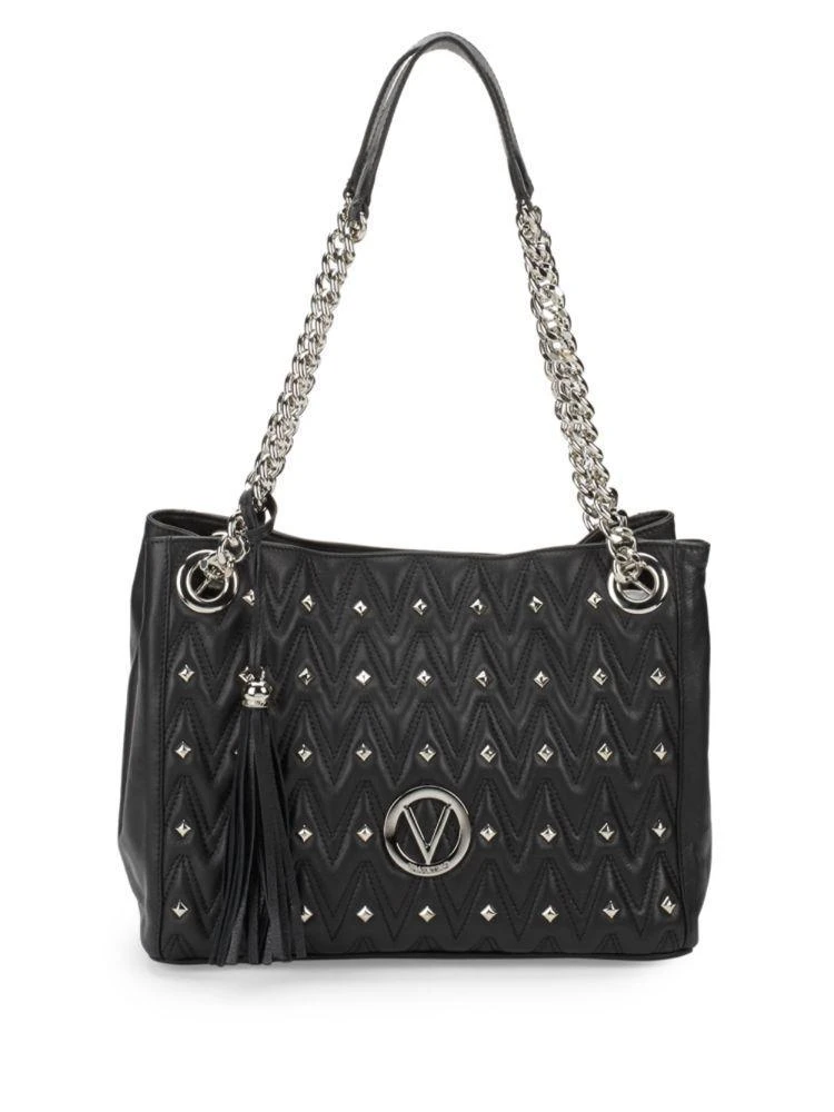 商品Mario Valentino|Luisa Studded Chain Shoulder Bag,价格¥2123,第1张图片