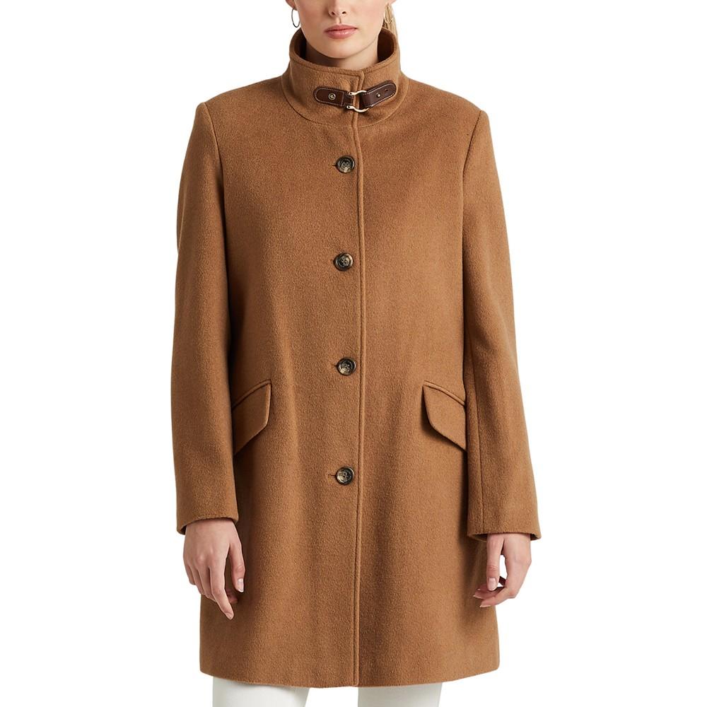 Women's Buckle-Collar Coat, Created for Macy's商品第3张图片规格展示