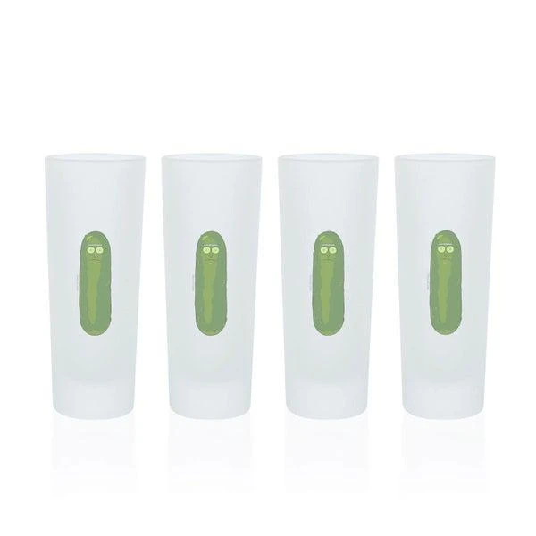 商品Original Hero|Pickle Rick Shot Glasses - Set of 4,价格¥171,第1张图片