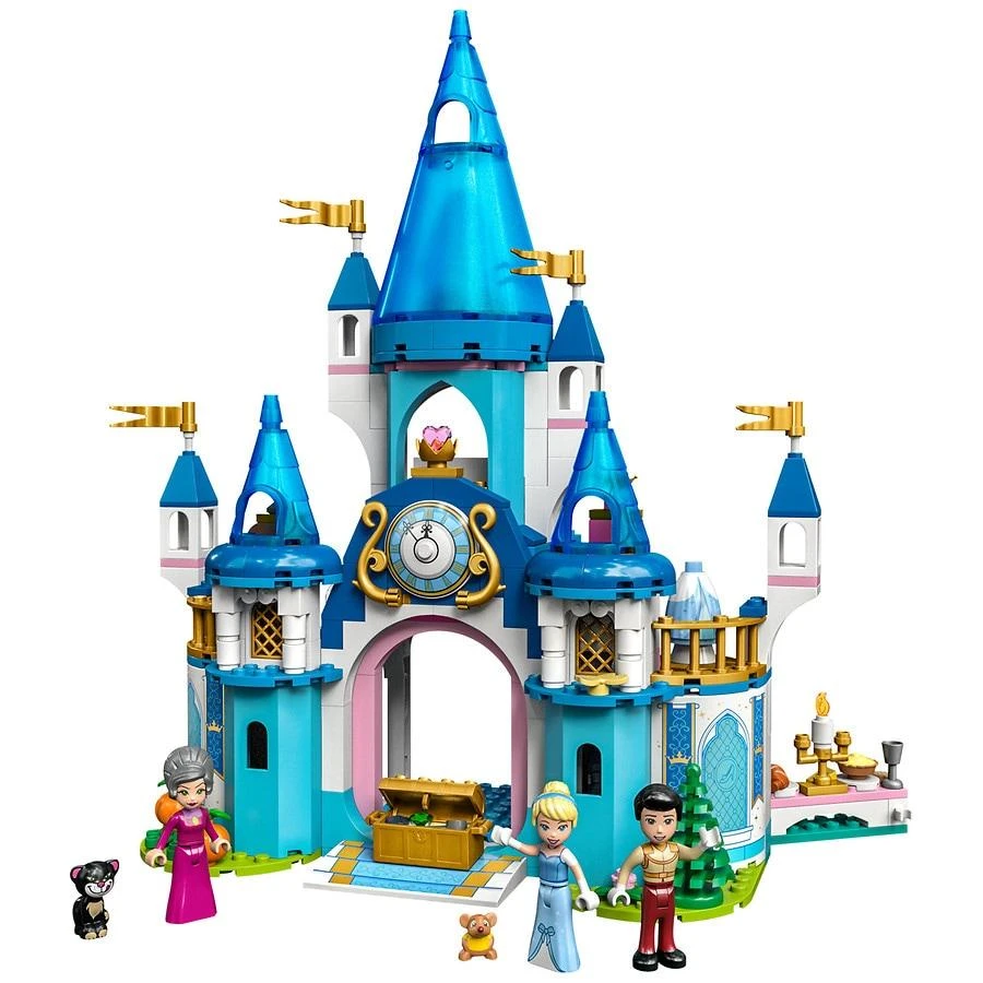 商品Lego Disney|Cinderella and Prince Charming's Castle 43206 365 piece LEGO Building Set,价格¥741,第3张图片详细描述