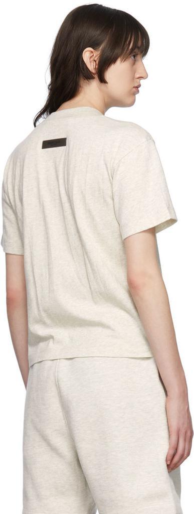 商品Essentials|Off-White Cotton T-Shirt,价格¥246,第5张图片详细描述