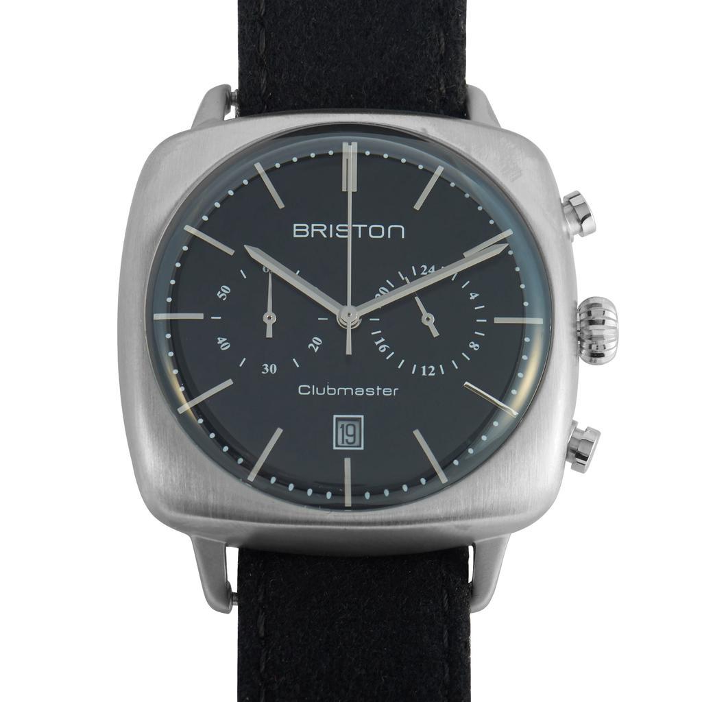 商品Briston|Briston Clubmaster Vintage Brushed Steel Watch 16140.S.V.1.LFB,价格¥1232,第1张图片