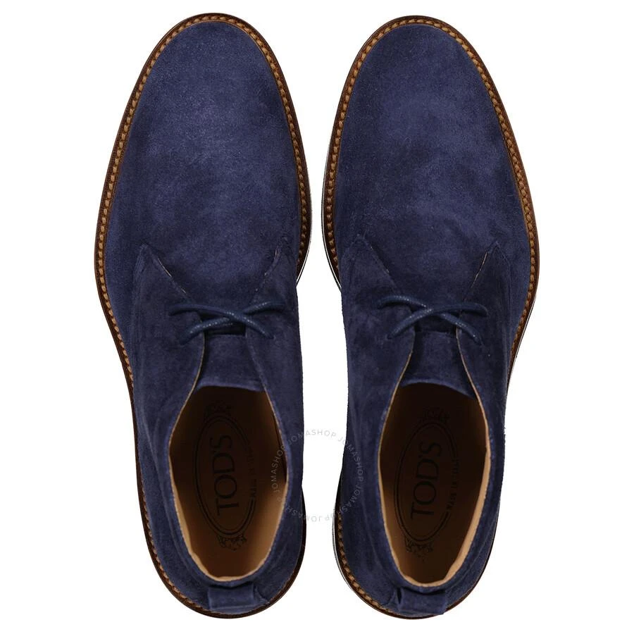 商品Tod's|Men's Galaxy Suede Lace-Up Derby Boots,价格¥1179,第3张图片详细描述