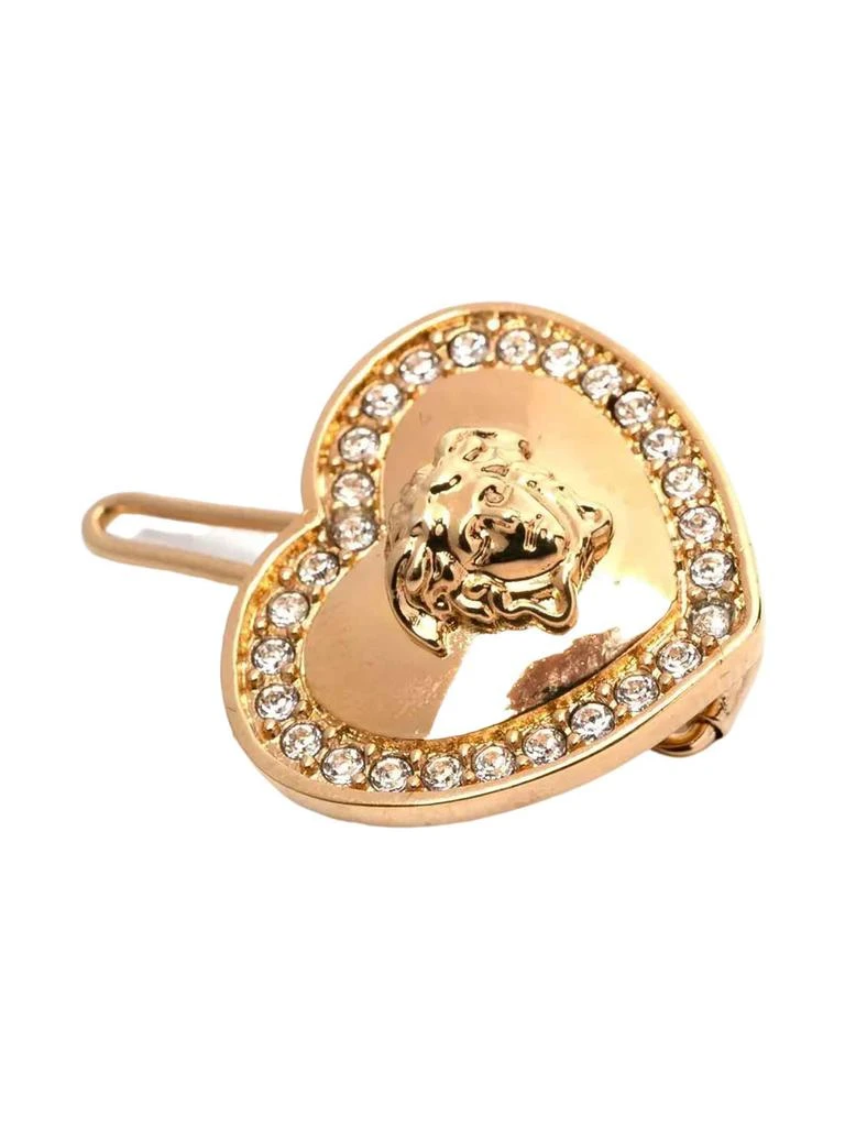商品Versace|Gold Hair Clip Girl Kids,价格¥1513,第3张图片详细描述