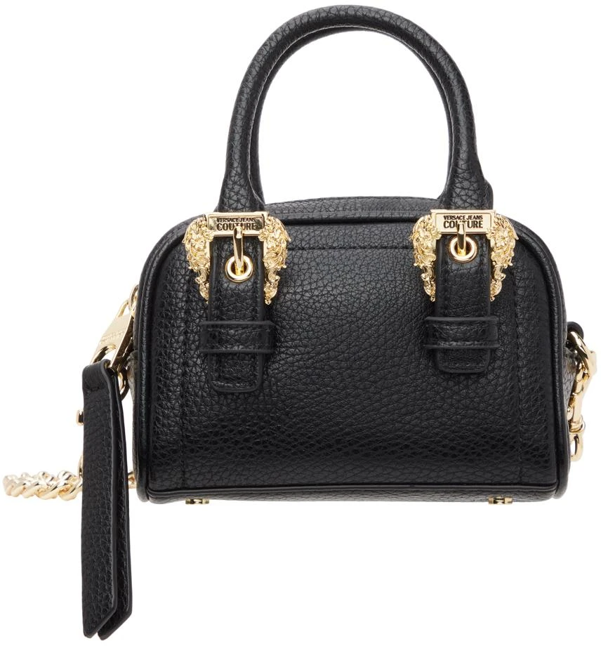 商品Versace|Black Curb Chain Top Handle Bag,价格¥609,第1张图片