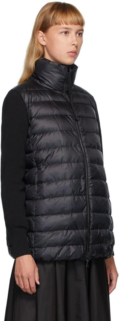 商品Moncler|Black Down Panelled Jacket,价格¥8671,第2张图片详细描述